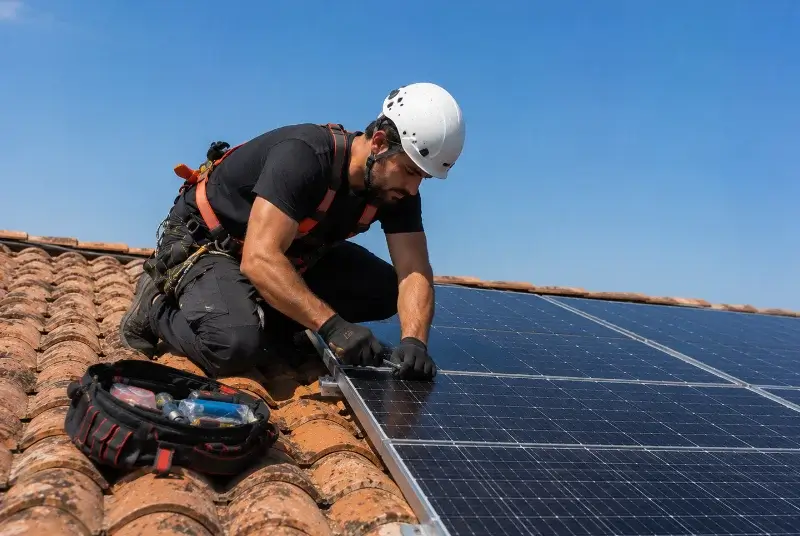 Maintenance et monitoring de panneaux solaires à Obermodern-Zutzendorf